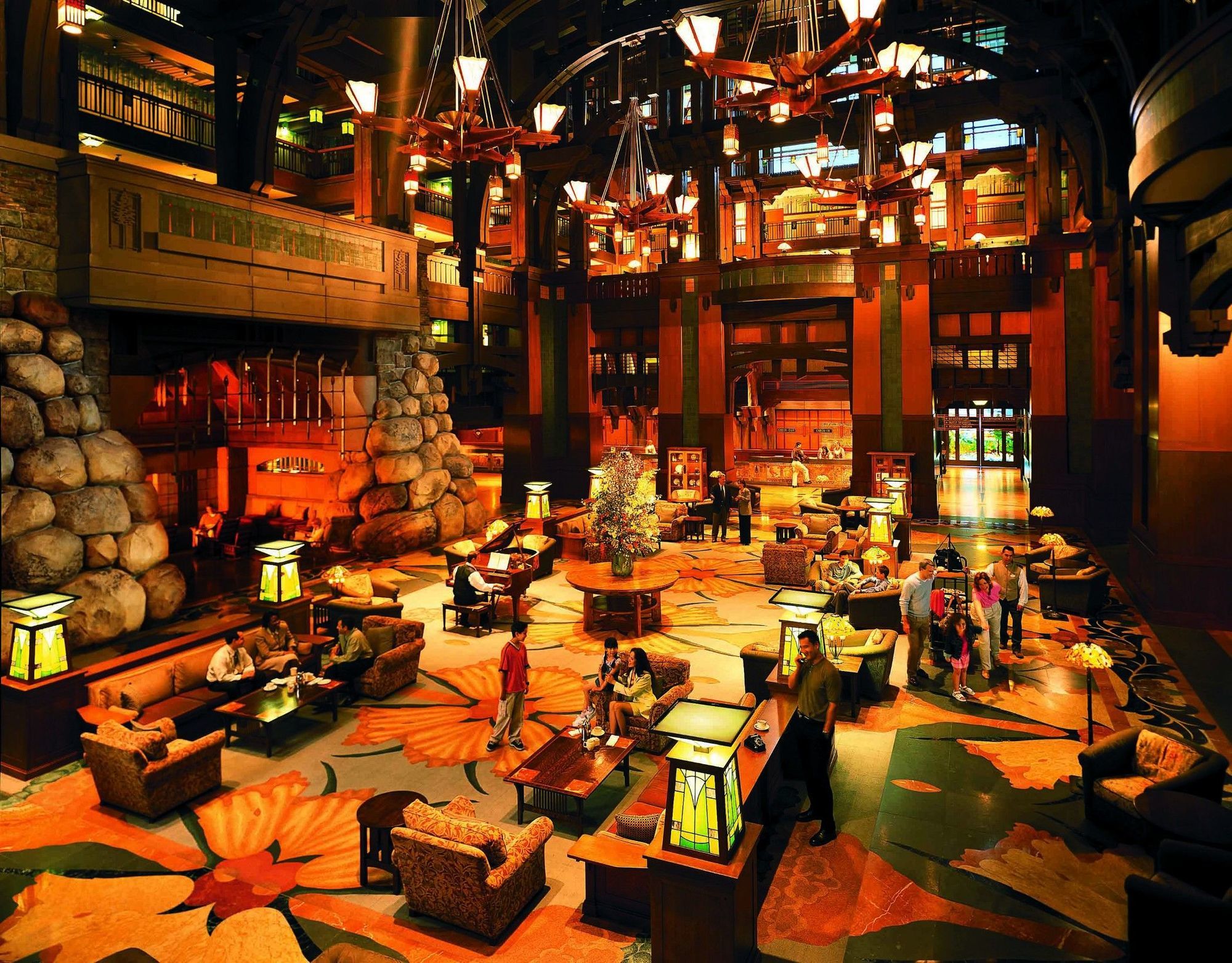 Disney'S Grand Californian Anaheim Interno foto